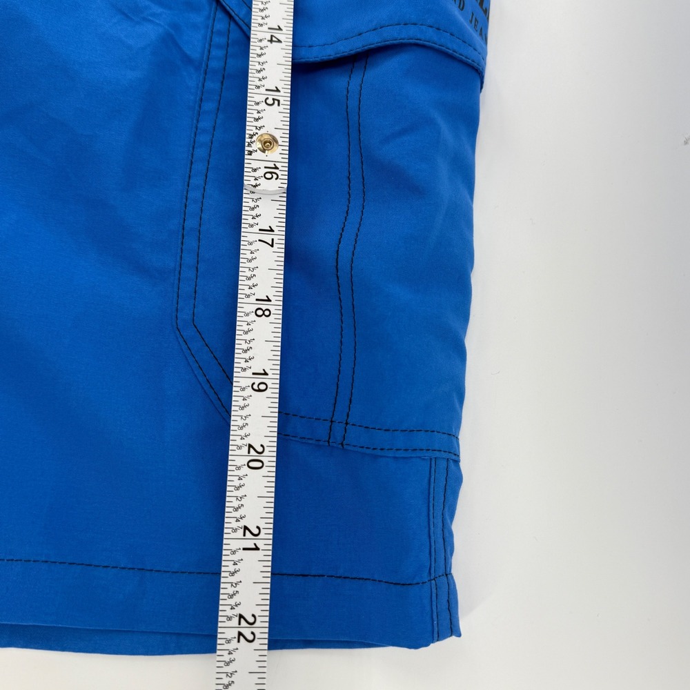 True‎ Religion Flap Pocket Cargo Board Shorts Mens Medium Swim Trunks Beach NWT - Picture 11 of 15